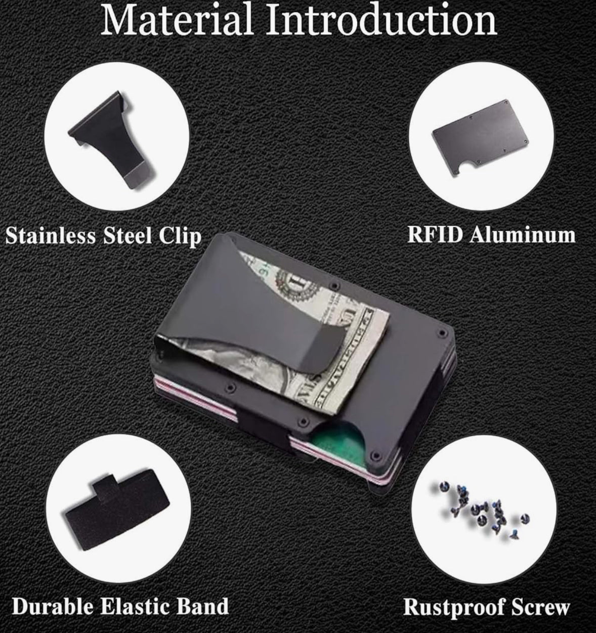 Custom Metal RFID Wallet