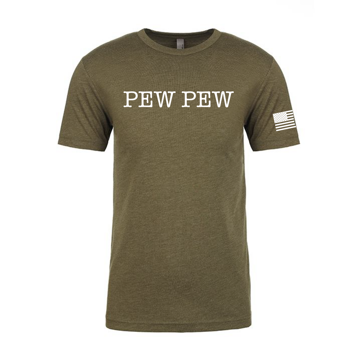 PEW PEW T-Shirt Army Green